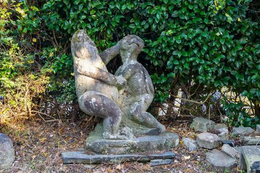 磯良神社⑷ 神社,磯良神社,おかっぱ様の写真素材