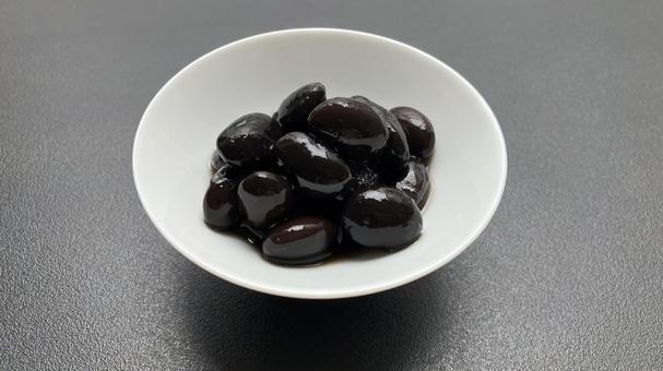 黒豆/小鉢 黒豆,小鉢,器の写真素材