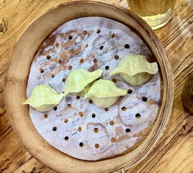 瀋陽の老舗餃子店で フード,おいしい,ダイニングの写真素材