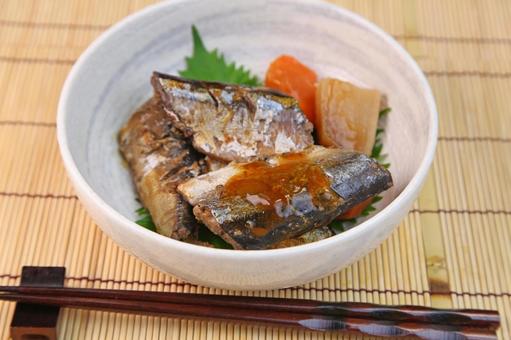 さんまの甘露煮 さんまの甘露煮 さんま,甘露煮,煮魚の写真素材
