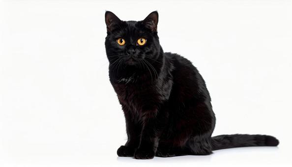 黒猫 黒猫の写真