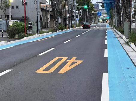 早朝の道 早朝の道の写真