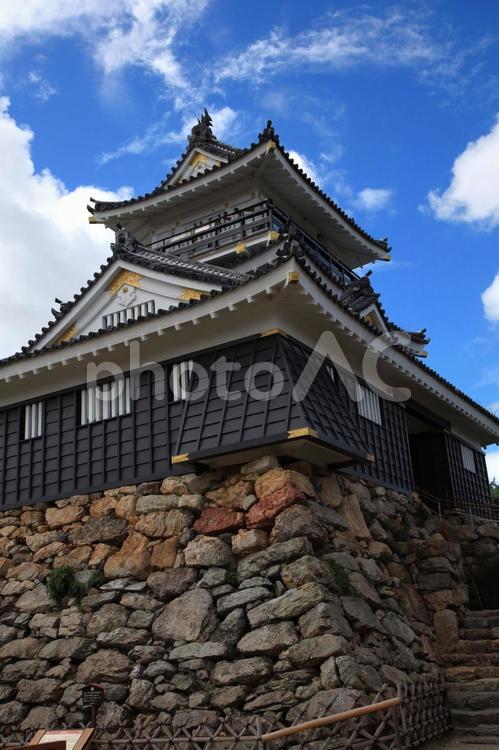 城ー浜松城ー静岡県 城,浜松城,歴史的建造物の写真素材