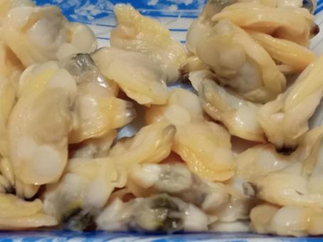 あさりのむき身 あさりのむき身 あさり,むき身,食べ物の写真素材