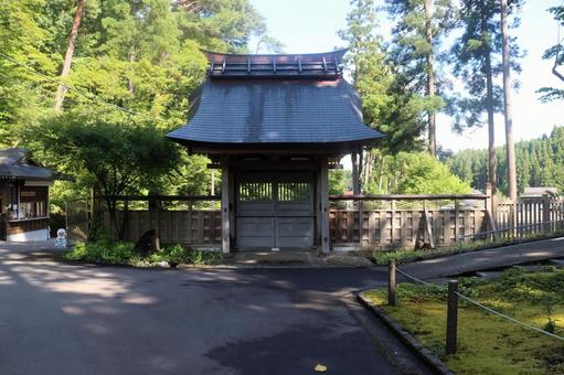 上越市、春日山林泉寺・山門、謙信公ゆかり 上越市、春日山林泉寺・山門、謙信公ゆかりの写真