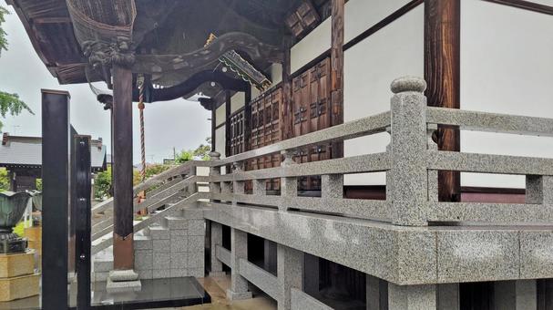 坂東33観音 08番 星谷寺 雨天の本堂 坂東33観音 08番 星谷寺 雨天の本堂の写真
