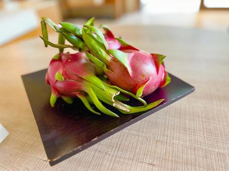 ドラゴンフルーツ フルーツ,珍味,おいしいの写真素材