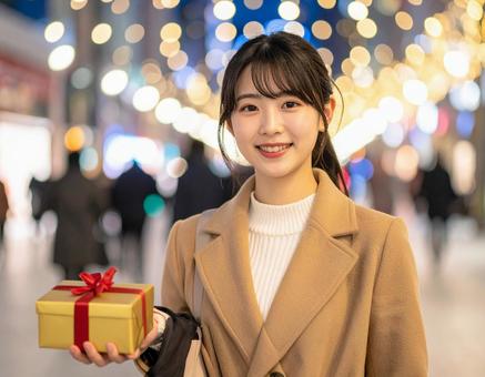 イルミネーション・彼女のプレゼント イルミネーション・彼女のプレゼントの写真