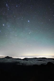 穂高岳山荘からの景色 穂高岳山荘からの景色の写真