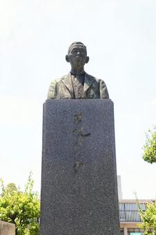 若槻禮次郎像 若槻禮次郎,若槻礼次郎,像の写真素材