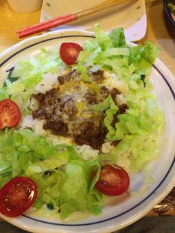 タコライス タコライス,沖縄,ランチの写真素材