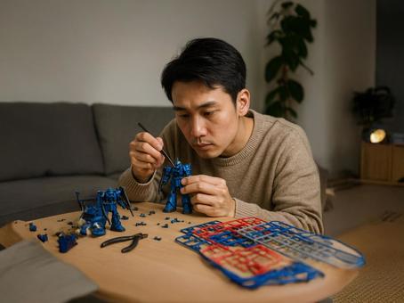 ガンプラ男子 ガンプラ男子の写真