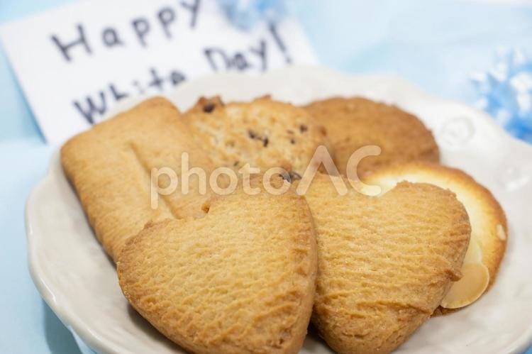 ホワイトデーイメージ ホワイトデー,ホワイトデーイメージ,クッキーの写真素材
