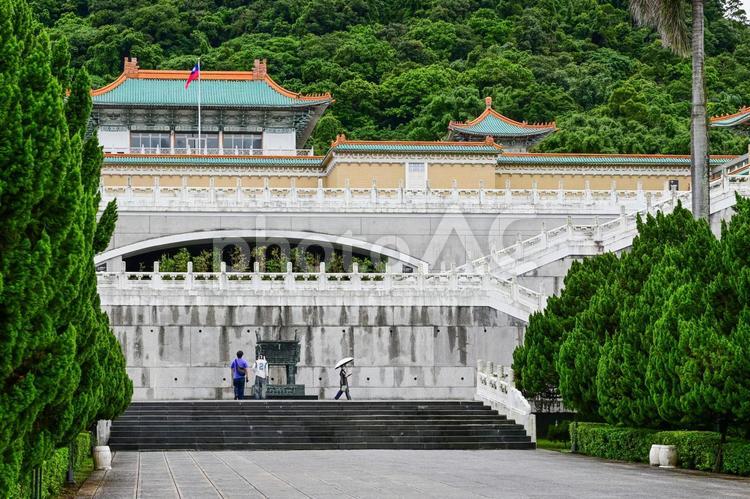 台湾・台北 国立故宮博物館 台湾,台北,故宮博物館の写真素材