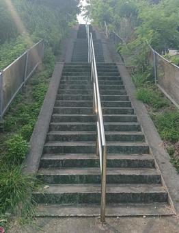 階段 階段 階段,上り,長いの写真素材
