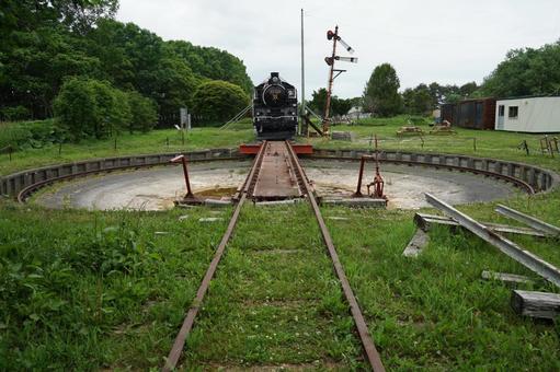 Former Nemuro Shibetsu Station turntable 3, JPG