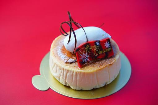 ケーキ ケーキ,クリスマス,チーズケーキの写真素材