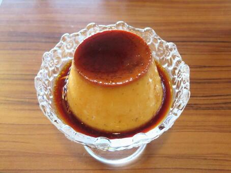 カスタードプリン カスタードプリン,プリン,デザートの写真素材