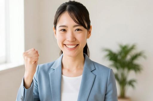 自信に満ちたビジネス女性・ポジティブ 自信に満ちたビジネス女性・ポジティブの写真