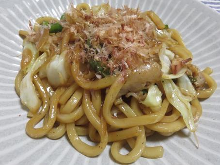 焼きうどん 焼きうどん 焼きうどん,献立,メニューの写真素材