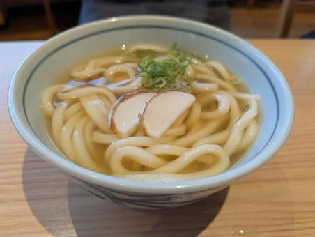 讃岐のかけうどん 讃岐のかけうどんの写真