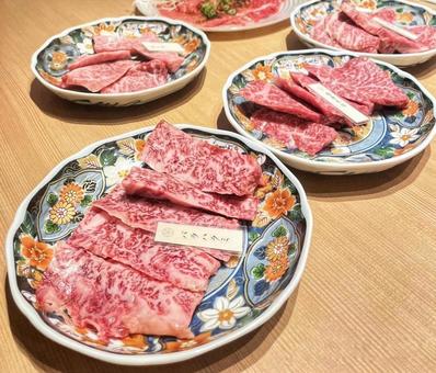 焼肉屋さん 焼肉屋さん 焼肉,食べ物,美味しそうの写真素材