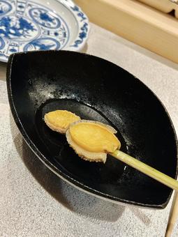 鮑のおでん 鮑のおでん 居酒屋,おでん,鮑の写真素材