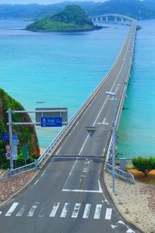 角島大橋 角島大橋 角島大橋,角島,橋の写真素材