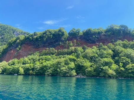 夏の十和田湖 夏の十和田湖の写真