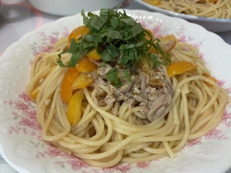 Photo, pasta, tomato, yellow tomato, 