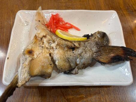 はまちのカマ塩 居酒屋,居酒屋メニュー,魚介の写真素材