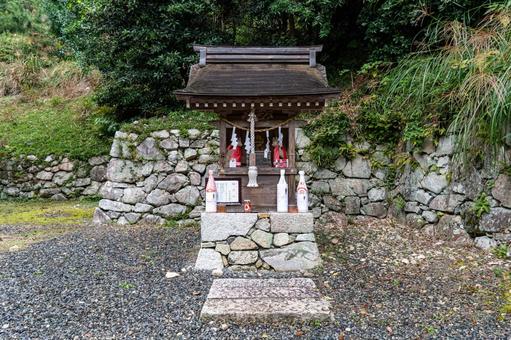 滋賀　日吉大社　東本宮　稲荷社 日吉大社,日枝社,日吉の写真素材