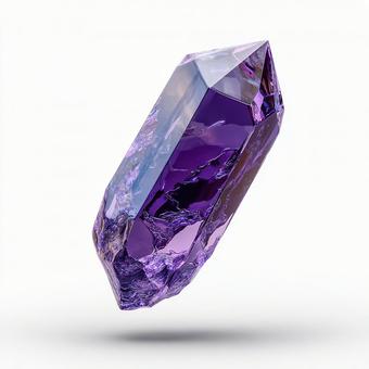 美しいアメジスト原石の写真
