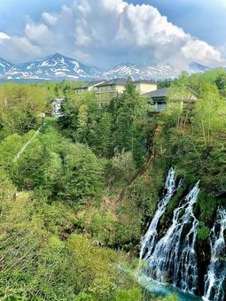 滝 滝 滝,自然,山の写真素材