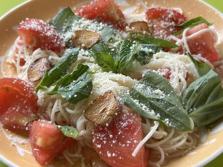冷たくてさっぱり 冷たくてさっぱり そうめん,冷製パスタ,イタリアンの写真素材