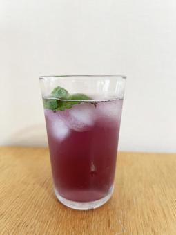Photo, herb tea, herbs, butterfly peach, 