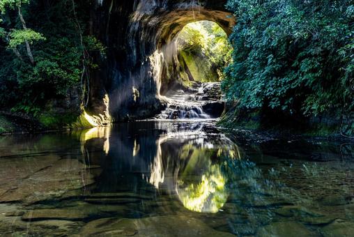 千葉県 農溝の滝・風景 千葉県 農溝の滝・風景の写真