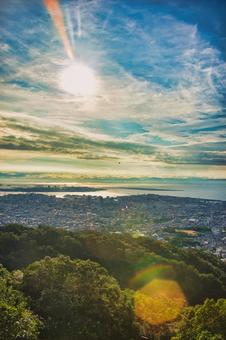 神戸市長田区 高取山の風景 神戸市長田区 高取山の風景の写真
