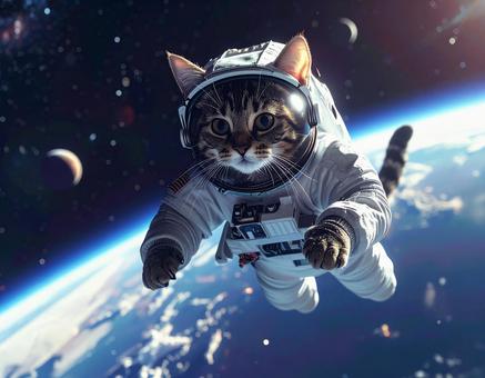 宇宙猫 宇宙猫の写真