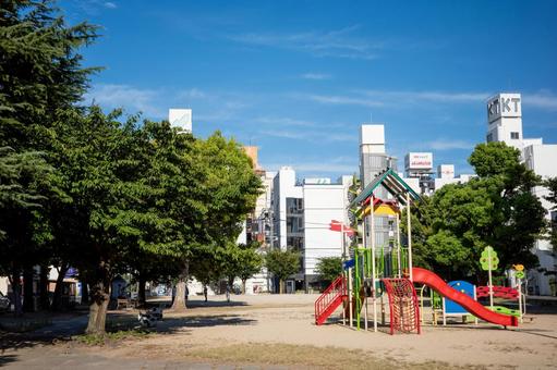 岡山市 岡山市 岡山市,公園,遊具の写真素材