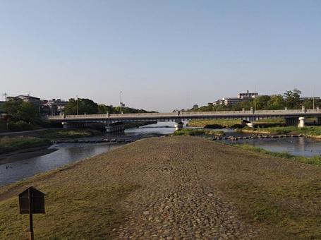 鴨川の風景の写真