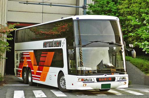 三菱ふそうエアロキング ドリーム号 南海 三菱ふそうエアロキング ドリーム号 南海 夜行バス,高速バス,旅行の写真素材