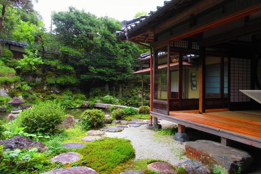 鳥取県-石谷家住宅-庭園 鳥取県-石谷家住宅-庭園 石谷家,住宅,重要文化財の写真素材