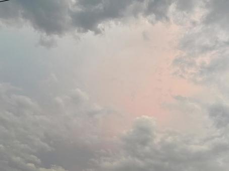 空 空 雲,空,風景の写真素材