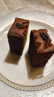 チョコケーキ ケーキ,チョコケーキ,スポンジの写真素材