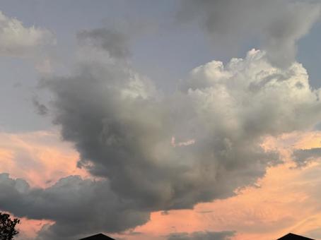 夕焼け雲 夕焼け雲の写真