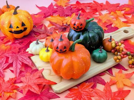 秋イメージ（ハロウィン）2 秋,ハロウィン,ハロウィーンの写真素材