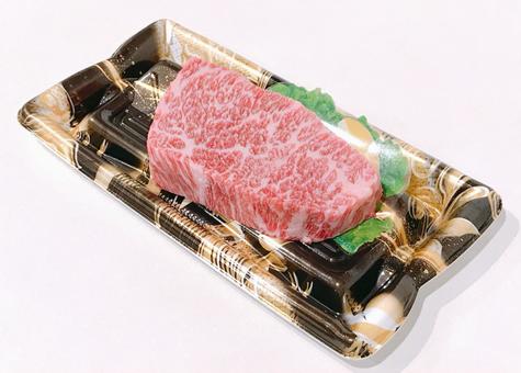 和牛肩ロースステーキ 和牛肩ロースステーキ ステーキ,和牛肩ロース,肩ロースの写真素材