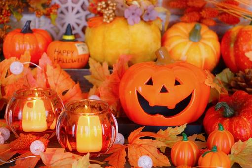 ハロウィンのかぼちゃ ハロウィンのかぼちゃの写真