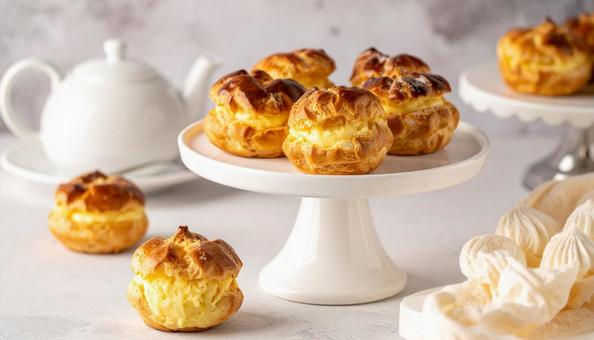 伝統的な焼き菓子 ピュイ・ダムールの写真